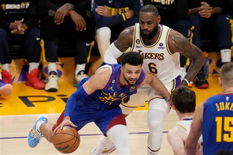 nuggets lakers live score